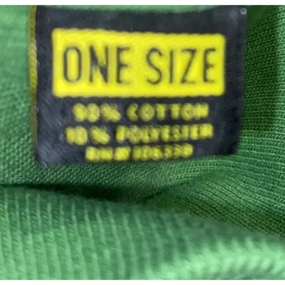 John Deere‎ Beanie Green Winter Hat Ski Knit Cap Farm One Size Youth Boys